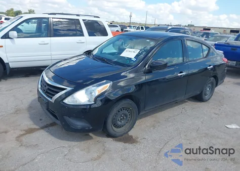 2019 Nissan Versa 1.6 Sv z USA, uszkodzony, nr VIN 3N1CN7AP6KL849495